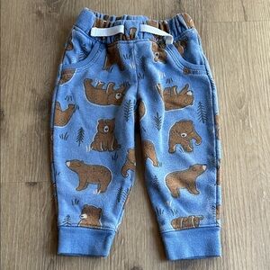 Garanimals Blue Bear Print Joggers